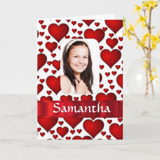 Fotoschablone Karte (Gelbe Blume)