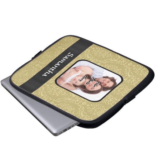 Fotoschablone Laptopschutzhülle (Vorne Knopf)