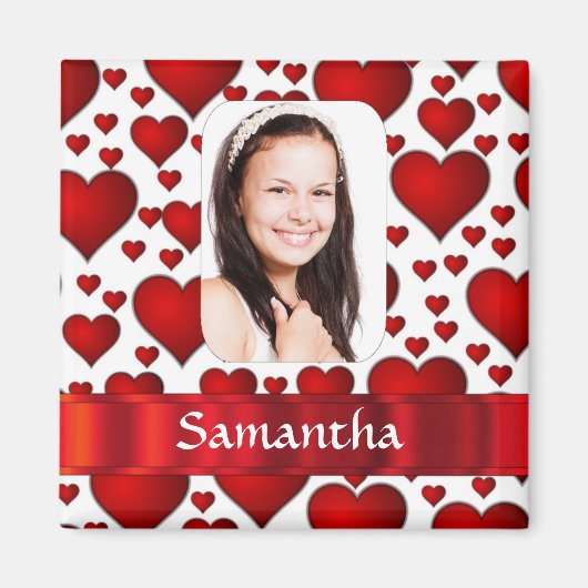 Fotoschablone Magnet (Vorne)