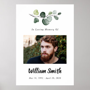 Fotoschild, Lebensfeier-Schild Poster