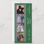 Fotoshooting-Stil Save The Date Flachkarte (Vorderseite)