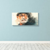 Fotoshop-Aktion Leinwanddruck (Insitu (Holzboden))