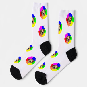 Fotosocken Haustier Vorlage Socken