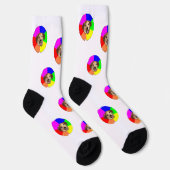 Fotosocken Haustier Vorlage Socken (Rechts)