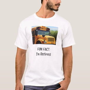 Fotospass hinzufügen Fakt, dass ich ein Schulbusfa T-Shirt