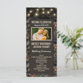 FotoString Lights + Hochzeitsprogramme für Camoufl Programm (Stehend Vorderseite)