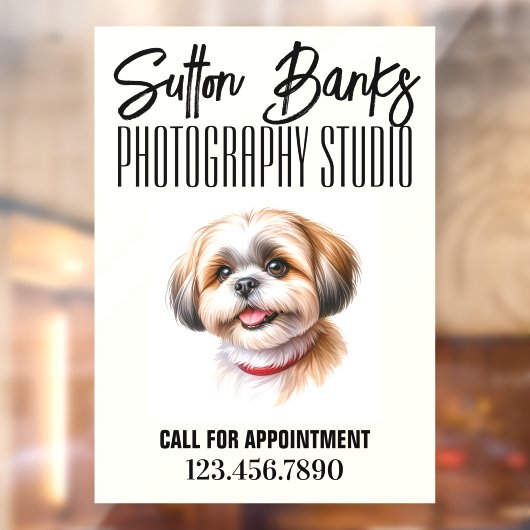 Fotostudio Fensteraufkleber (Blatt 2)