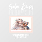 Fotostudio Fensteraufkleber (Blatt)