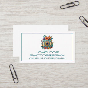 Fotostudio Fotograf Geschäftskarte Visitenkarte