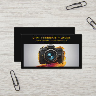 Fotostudio Fotograf Geschäftskarte Visitenkarte