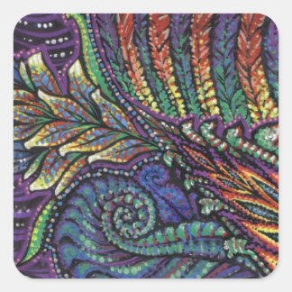 Fotosynästhesie Square Sticker