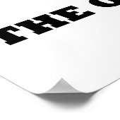 Fotosynthese der ursprünglichen grünen Energiequel Poster (Ecke)