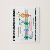 Fotosynthese die ursprüngliche grüne puzzle (Vertikal)