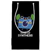 Fotosynthese Funny Camera Pub Dark BG Kleine Geschenktüte (Vorderseite)