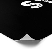 Fotosynthese Funny Camera Pub Dark BG Poster (Ecke)