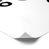 Fotosynthese (lichtabhängig) Chemische Gleichung Poster (Ecke)