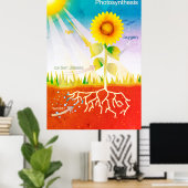 Fotosynthese Poster (Heimbüro)