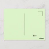 Fotosynthese Postkarte (Rückseite)
