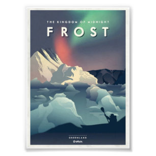 Fotovergrößerung - Retro Midnight Frost Fotodruck