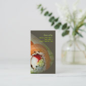 Fotovorlage, eigene hinzufügen visitenkarte (Stehend Vorderseite)