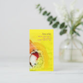 Fotovorlage, eigene hinzufügen visitenkarte (Stehend Vorderseite)