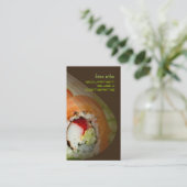 Fotovorlage, eigene hinzufügen visitenkarte (Stehend Vorderseite)