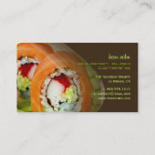 Fotovorlage, eigene hinzufügen visitenkarte (Rückseite)