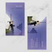 Fotovorlage, eigene hinzufügen visitenkarte (Vorne/Hinten)