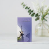 Fotovorlage, eigene hinzufügen visitenkarte (Stehend Vorderseite)