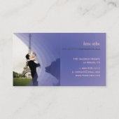 Fotovorlage, eigene hinzufügen visitenkarte (Rückseite)