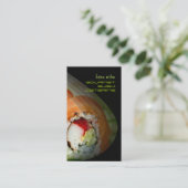 Fotovorlage, eigene hinzufügen visitenkarte (Stehend Vorderseite)