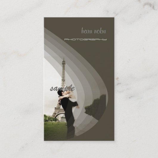 Fotovorlage, fügen Sie Ihre eigene Visitenkarte (Vorderseite)