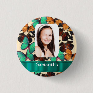 Fotovorlage für eine schlichte Collage Button