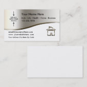 Fotovorlage für Real Anwesen Agent Visitenkarte (Vorne/Hinten)