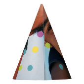 Fotovorlage Geburtstagspapier Partyhütchen (Rückseite)