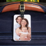 Fotovorlage individuell anpassen Personalisiert Gepäckanhänger<br><div class="desc">Einfache Personalisierung der Gepäckanhänger von Ricaso</div>
