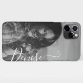 Fotovorlage Kalligrafie Handschrift Schriftart Nam iPhone Hülle (Rückseite (Horizontal))