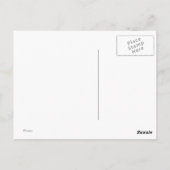 Fotovorlage Vielen Dank für Ihre Hochzeit Postkarte (Rückseite)