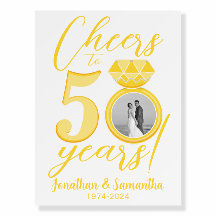 Fotovorlage zum 50. Hochzeitstag