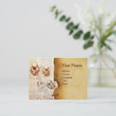 Fötus in der Frau, Ob-Gyn-Doktor, Medizinische Mon Visitenkarte (Stehend Vorderseite)