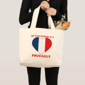 Foucault Jumbo Stoffbeutel (Vorderseite (Produkt))