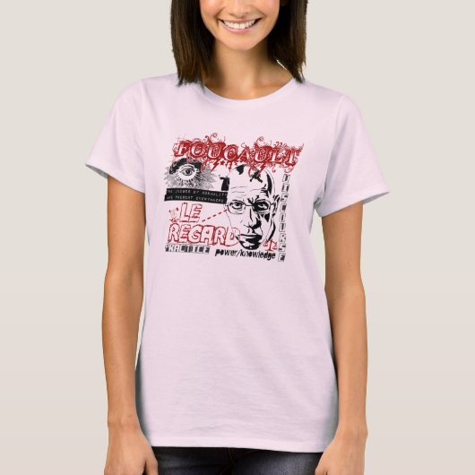 Foucault - Le Regard T-Shirt (Vorderseite)