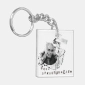 Foucault Schlüsselanhänger (Vorderseite links)