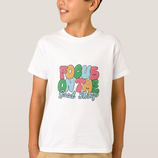 Fouce auf gute Dinge T-Shirt (Vorderseite)