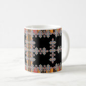 FOUDA AUS DEM KABYLE-AMAZIGH-KLEID KAFFEETASSE (VorderseiteRechts)