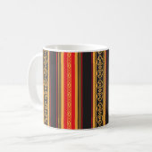 Fouda Kabyle - Kabylgewebe Kaffeetasse (Vorderseite Links)