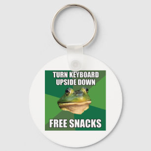 Foul Bachelor Frog Free Snscks Schlüsselanhänger