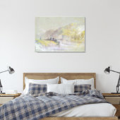 Foul by God: Flusslandschaft mit Angeln Leinwanddruck (Insitu (Schlafzimmer))