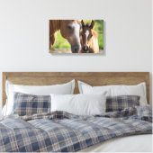 Foul  | Zazzle_Growshop. Leinwanddruck (Insitu (Schlafzimmer))