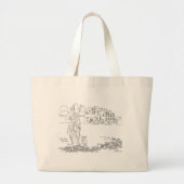 Foulis Castle Scotland Tote Bag Jumbo Stoffbeutel (Vorne)